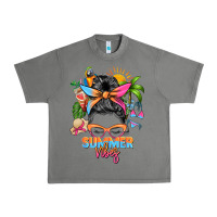 Tornado summer vibes messy bun Urban Heavy Tee - Zillion Design Studio