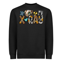 Black x ray Heavyweight Sweatshirt - Zillion Design Studio