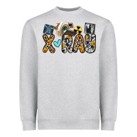 Heather Grey x ray Heavyweight Sweatshirt - Zillion Design Studio