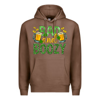 Chestnut Bad And Boozy St. Patricks Premium Hoodie - BundleAndBundleShop