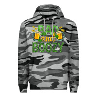 Slate Camo Bad And Boozy St. Patricks Premium Hoodie - BundleAndBundleShop