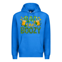 True Royal Bad And Boozy St. Patricks Premium Hoodie - BundleAndBundleShop