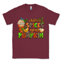 Burgundy whatever spices your pumpkin Classic Tee - AdoDesignShop