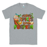 Heather Grey whatever spices your pumpkin Classic Tee - AdoDesignShop