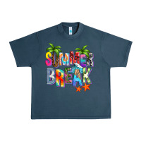 Midnight Navy summer break Urban Heavy Tee - Zillion Design Studio