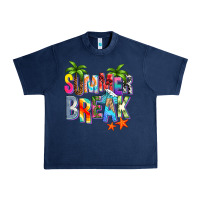 Navy summer break Urban Heavy Tee - Zillion Design Studio