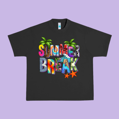 Summer Break Urban Heavy Tee Designed By Zillion Design Studio