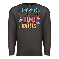 Smoke i sparkled my way through 100 days Premium Sweatshirt - MaliasSmallBusiness