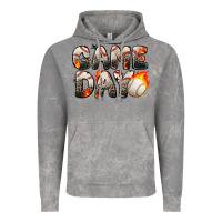 Cloud Rock game day baseball leopard Vintage Hoodie - Zillion Design Studio