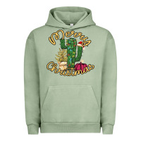 Pigment Oil Green Cactus Christmas Urban Hoodie - Bettercallsaul
