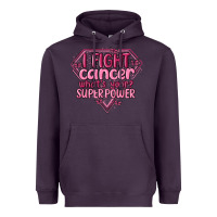 I Fight Cancer Whats Your Super Power Heavyweight Hoodie | Teevron