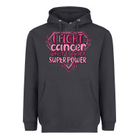 Smoke i fight cancer whats your super power Heavyweight Hoodie - MaliasSmallBusiness