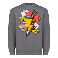 Storm teacher lightning bolt Heavyweight Sweatshirt - texasbilliewilder