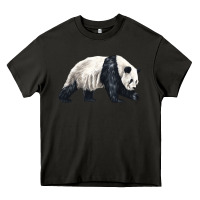 Asphalt walking panda Heavy Core Tee - LillyAllenDesigns