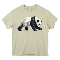 Mossy walking panda Heavy Core Tee - LillyAllenDesigns