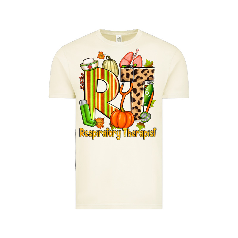 Fall Rt Respiratory Therapist Vintage Tee by Zillion Design Studio | Teevron