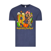 Vintage Denim fall rt respiratory therapist Vintage Tee - Zillion Design Studio