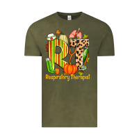 Vintage Olive fall rt respiratory therapist Vintage Tee - Zillion Design Studio