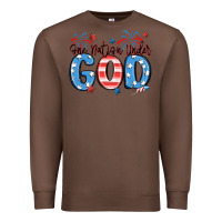 Chestnut one nation under god Premium Sweatshirt - MaliasSmallBusiness