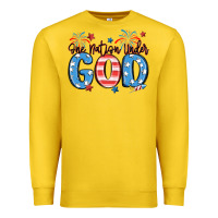 Lemon one nation under god Premium Sweatshirt - MaliasSmallBusiness