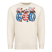 Sandshell one nation under god Premium Sweatshirt - MaliasSmallBusiness