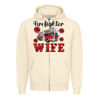 Sandshell firefighter wife Zipper Hoodie - Artiststas