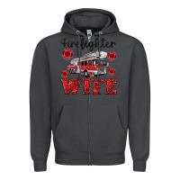 Smoke firefighter wife Zipper Hoodie - Artiststas