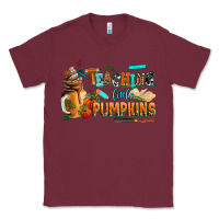 Burgundy teaching little pumpkins Classic Tee - AdoDesignShop