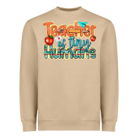 Mushroom teacher of tiny humans Heavyweight Sweatshirt - texasbilliewilder