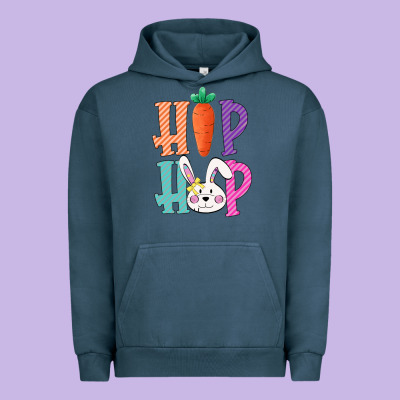 Hip Hop Easter Girls Toddlers Kids Leopard Bunny Urban Hoodie Designed By Bettercallsaul