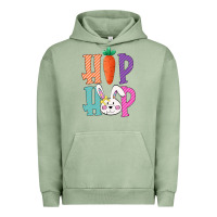 Pigment Oil Green hip hop easter girls toddlers kids leopard bunny Urban Hoodie - Bettercallsaul