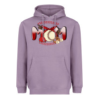 Lavender baseball mom Heavyweight Hoodie - MaliasSmallBusiness