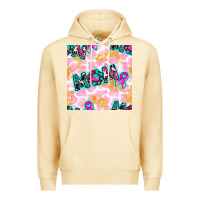 Pina Colada Breast Cancer Awareness Mom With Leopard Patterns Premium Hoodie - BundleAndBundleShop