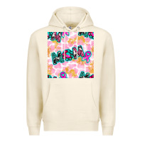 Tofu Breast Cancer Awareness Mom With Leopard Patterns Premium Hoodie - BundleAndBundleShop