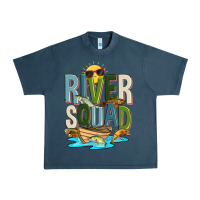 Midnight Navy river squad Urban Heavy Tee - Zillion Design Studio