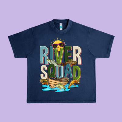 River Squad Urban Heavy Tee Designed By Zillion Design Studio