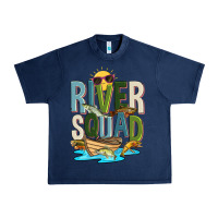 Navy river squad Urban Heavy Tee - Zillion Design Studio