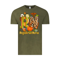 Vintage Olive fall rn registered nurse Vintage Tee - Zillion Design Studio