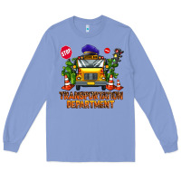 Colony Blue transportation department Long Sleeve Tee - AdoDesignShop