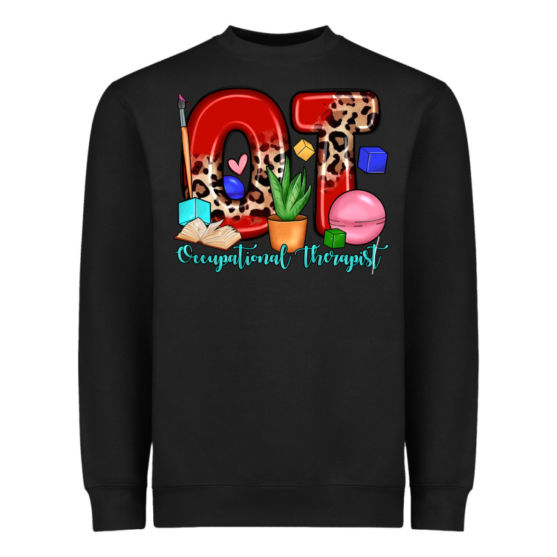 Ot Occupational Therapist Heavyweight Sweatshirt by Zillion Design Studio | Teevron