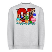Heather Grey ot occupational therapist Heavyweight Sweatshirt - Zillion Design Studio