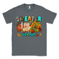 Charcoal Heather pumpkın Spıce Classic Tee - AdoDesignShop