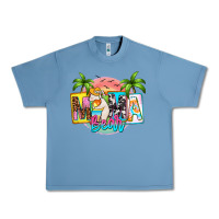 Pebble Blue mama bear summer Urban Heavy Tee - Zillion Design Studio