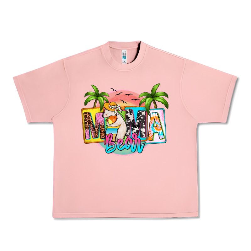 Mama Bear Summer Urban Heavy Tee by Zillion Design Studio | Teevron