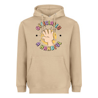 Mushroom officially a handful Heavyweight Hoodie - MaliasSmallBusiness
