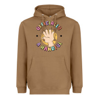 Toasted Coconut officially a handful Heavyweight Hoodie - MaliasSmallBusiness