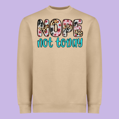 Heavyweight Sweatshirt nope not today