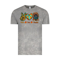 Cloud Rock peace love thankful Vintage Tee - RanaPortraitStore