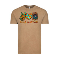 Vintage Coffee peace love thankful Vintage Tee - RanaPortraitStore