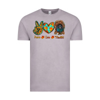 Vintage Zinc peace love thankful Vintage Tee - RanaPortraitStore